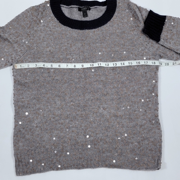 J.Crew 3/4 Sleeve Sweater With Sequins #275 Size M - Picture 10 of 11
